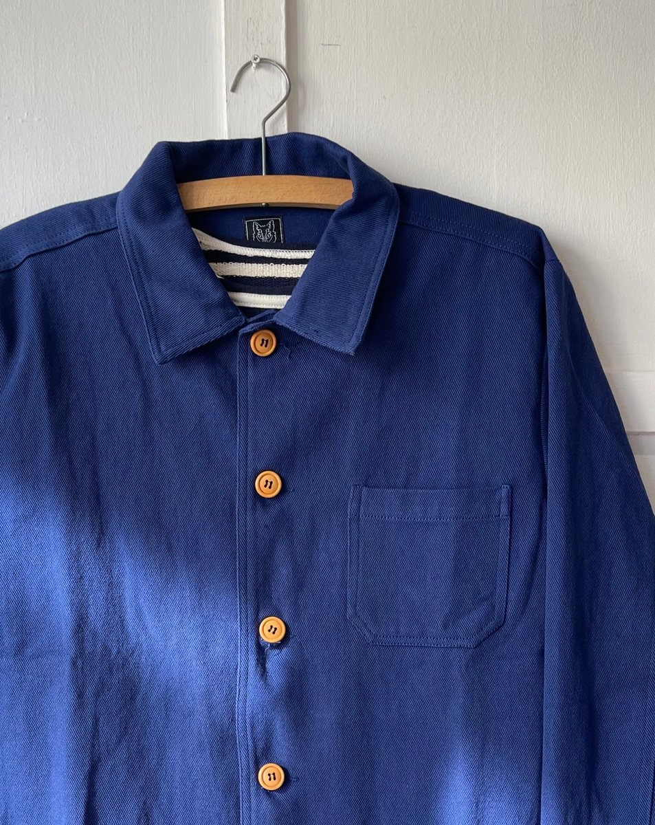 Wolf French Chore Jacket, Indigo