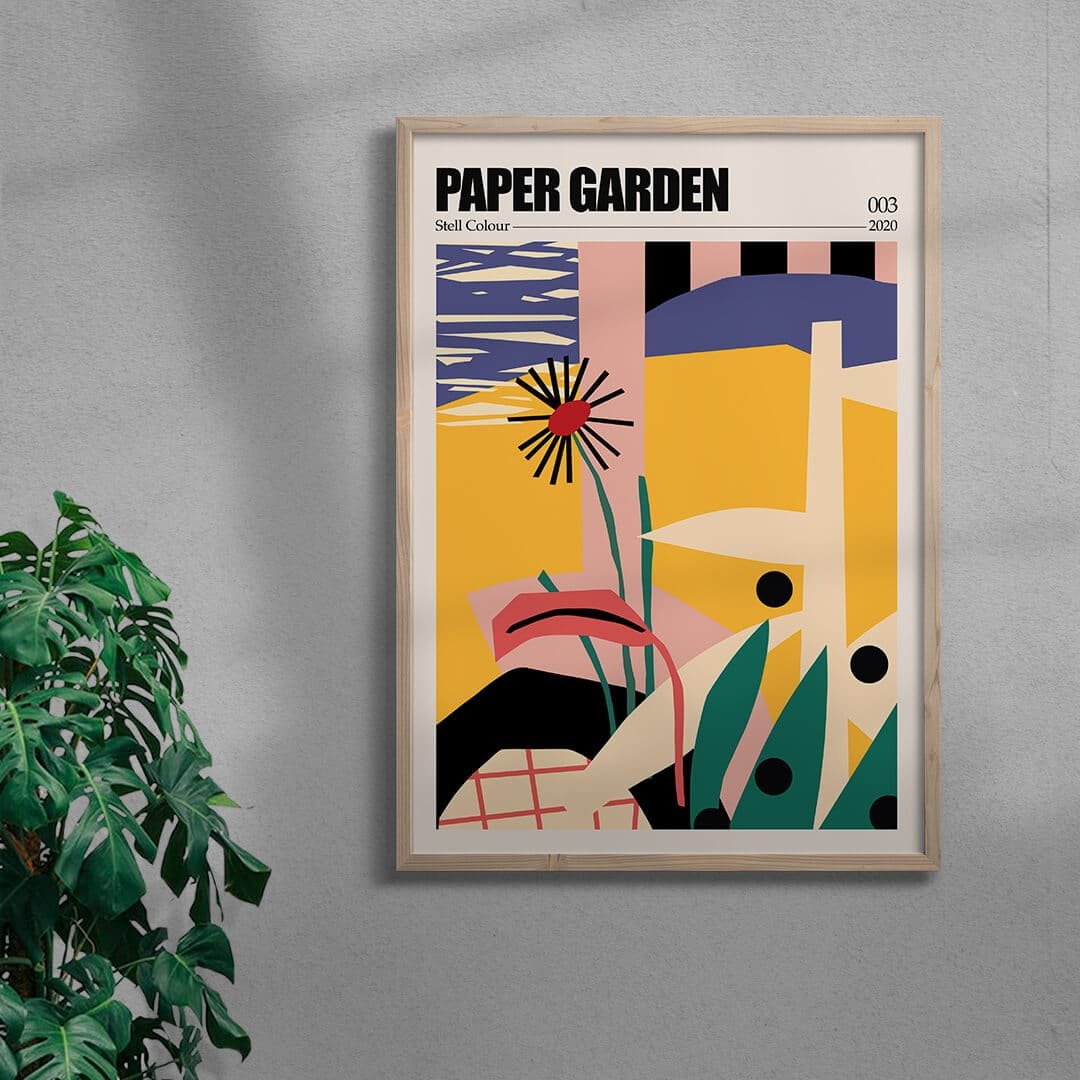 Drool Art Paper Garden III (Stell Paper)