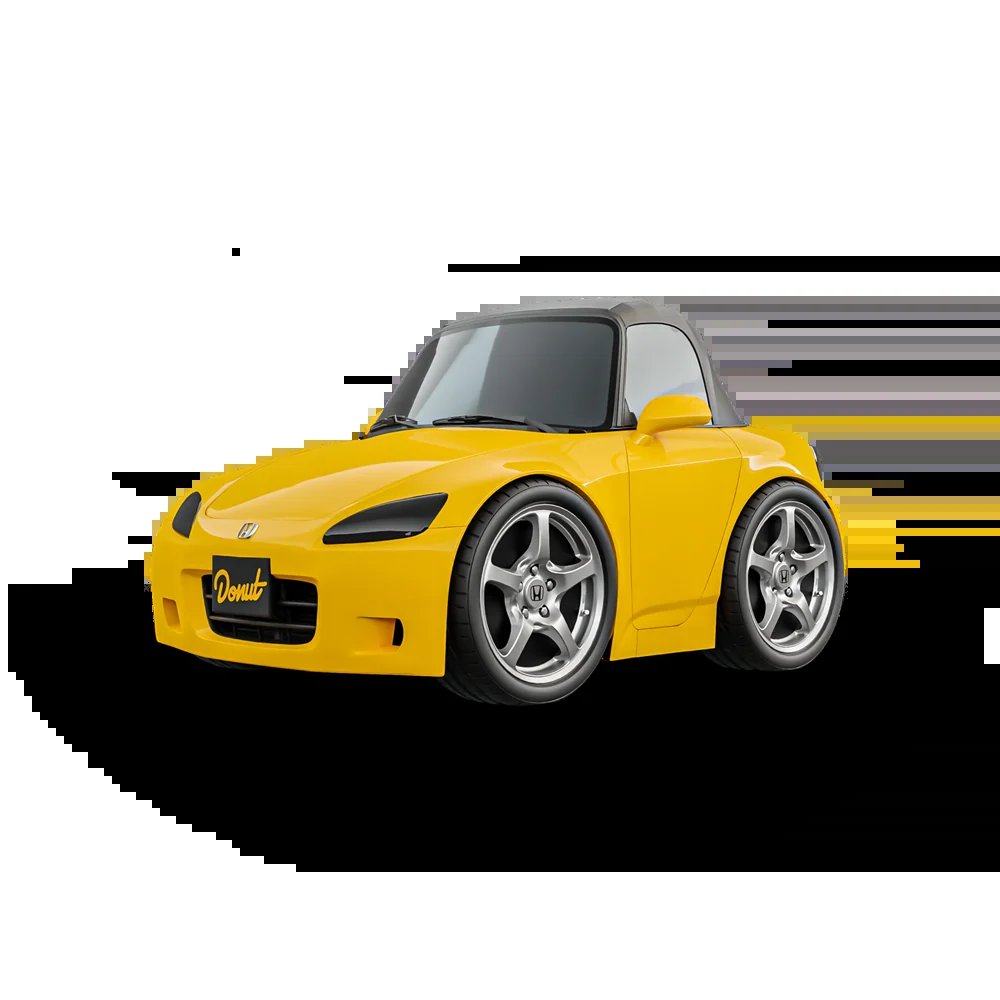 Donut STOCKY Honda S2000, Rio Yellow