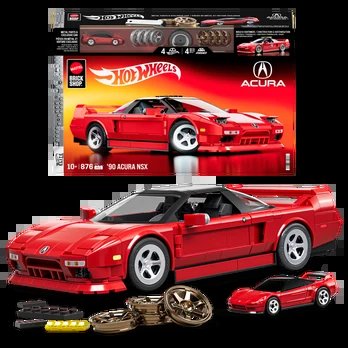 Mattel Brick Shop Hot Wheels '90 Acura NSX