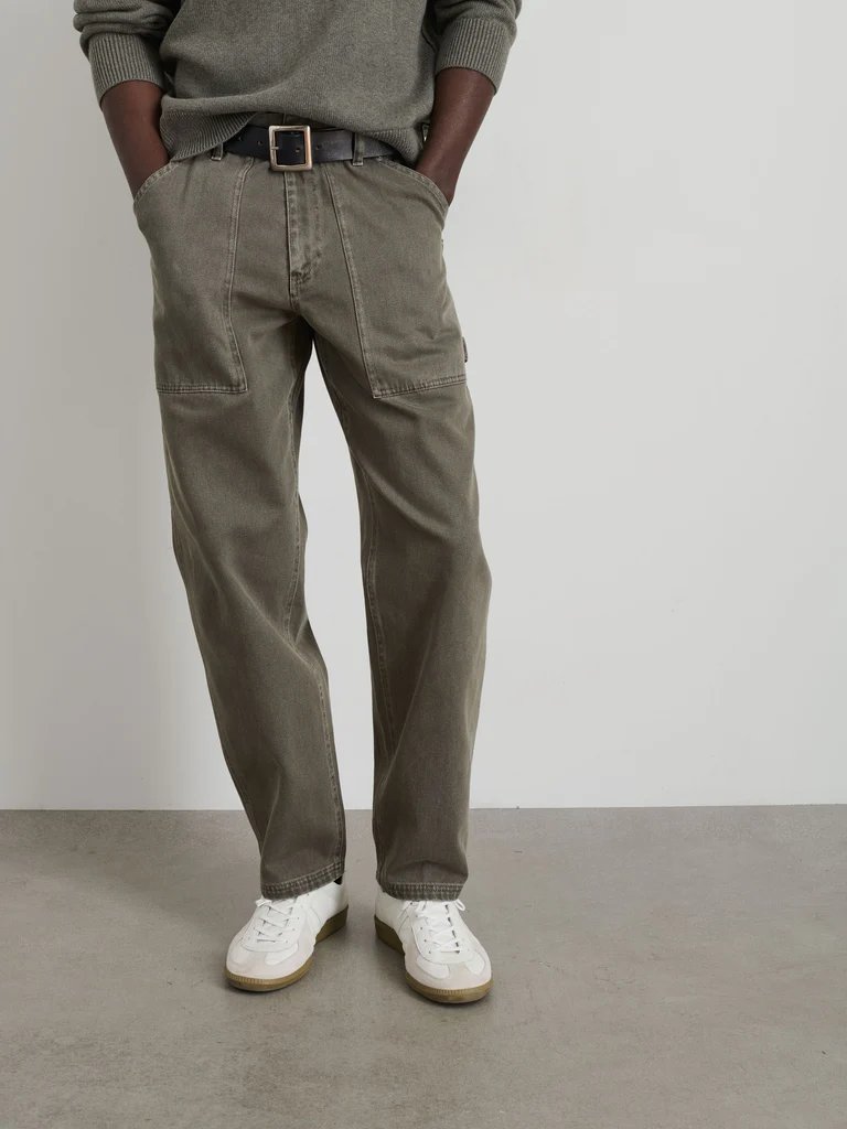 Painter Pant in Recycled Denim, Thyme – Alex Mill
