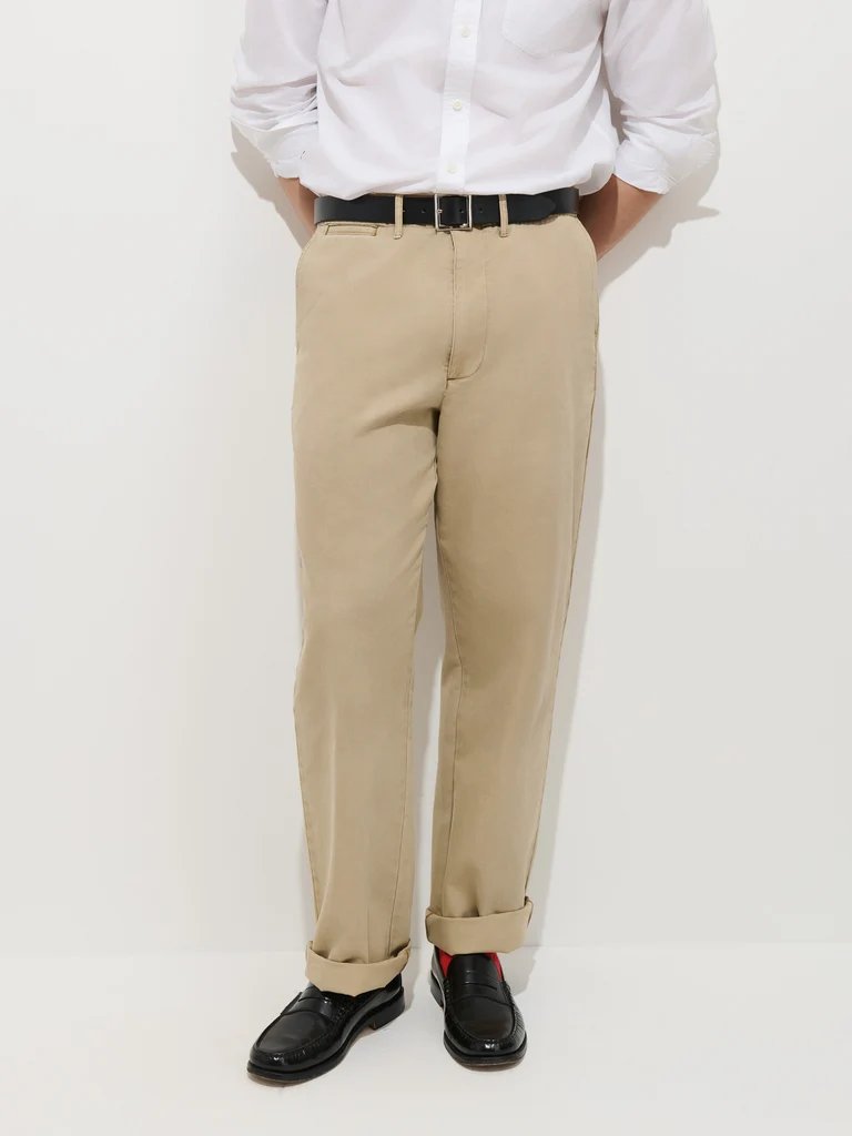 Straight Leg Pant Vintage Wash Chino, Faded Khaki – Alex Mill